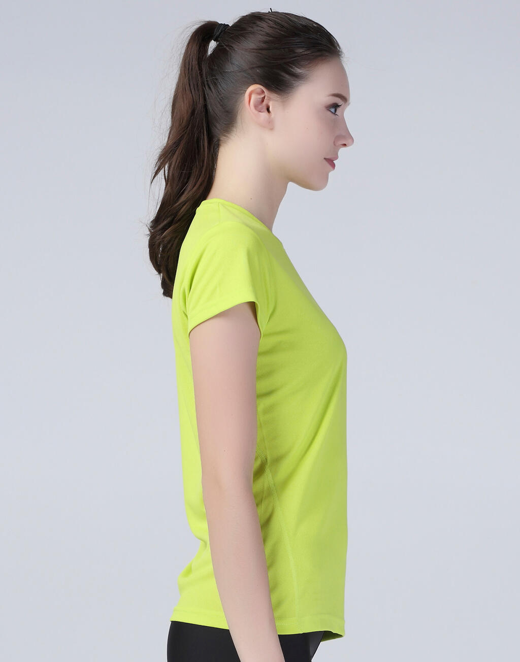  Ladies' Performance T-Shirt in Farbe White