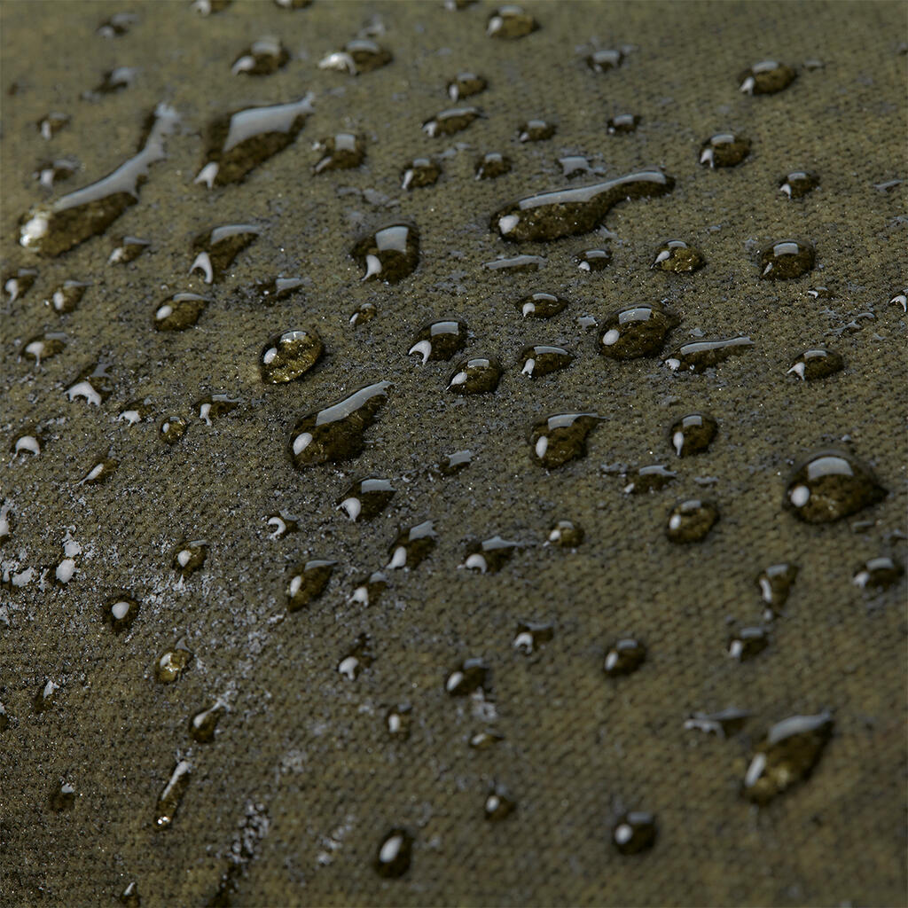  Heritage Waxed Canvas Holdall in Farbe Black