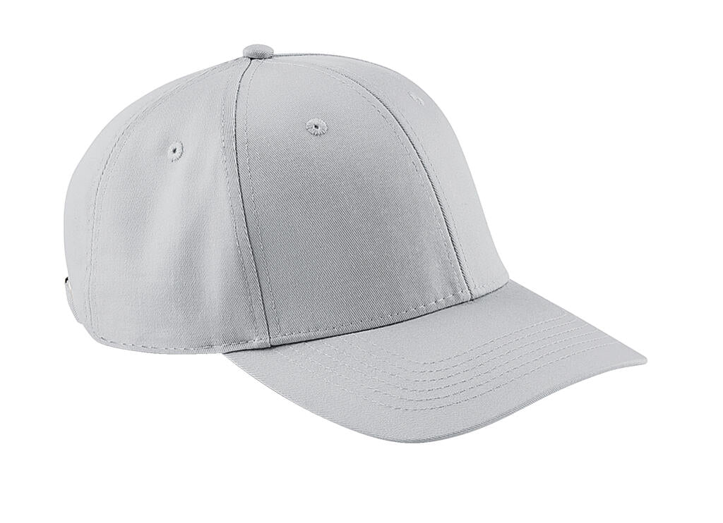  Urbanwear 6 Panel Cap in Farbe Light Grey