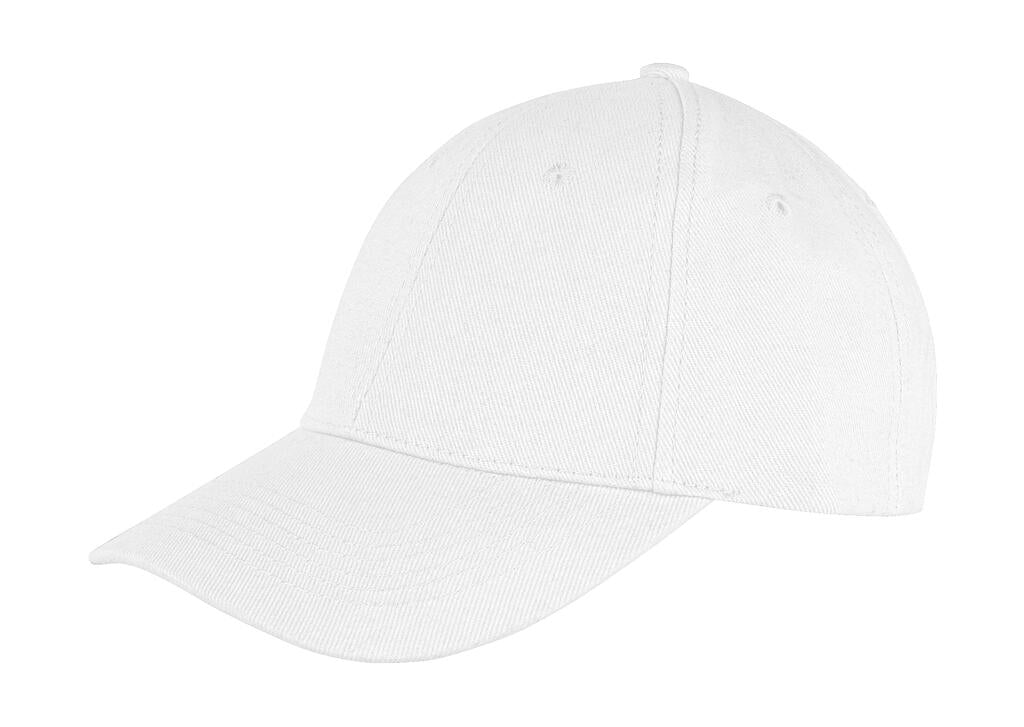  Memphis 6-Panel Low Profile Cap in Farbe White