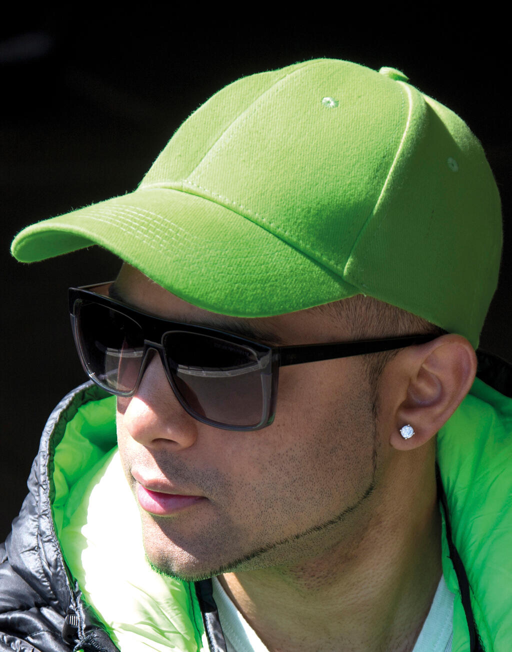  Memphis 6-Panel Low Profile Cap in Farbe White