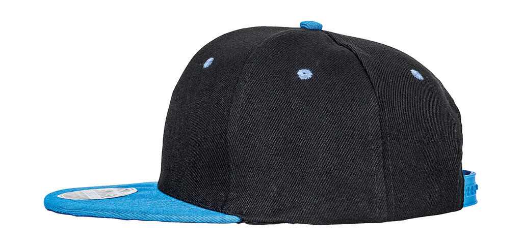  Bronx Original Flat Peak Dual Color in Farbe White/Black