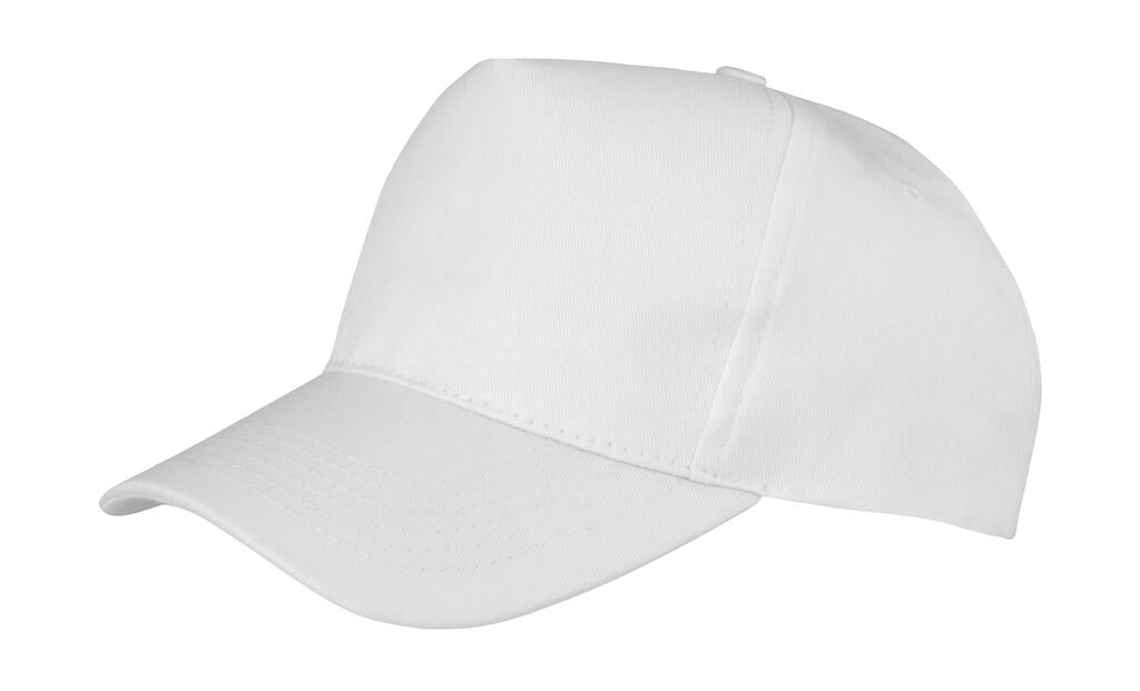  Boston 5-Panel Printers Cap in Farbe White