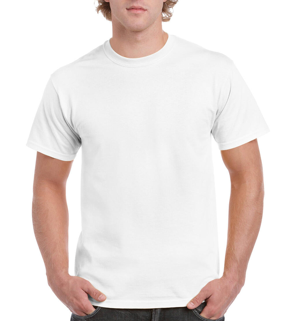  Ultra Cotton Adult T-Shirt in Farbe White