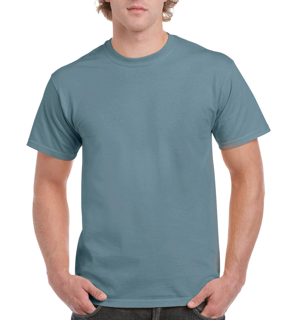  Ultra Cotton Adult T-Shirt in Farbe Stone Blue