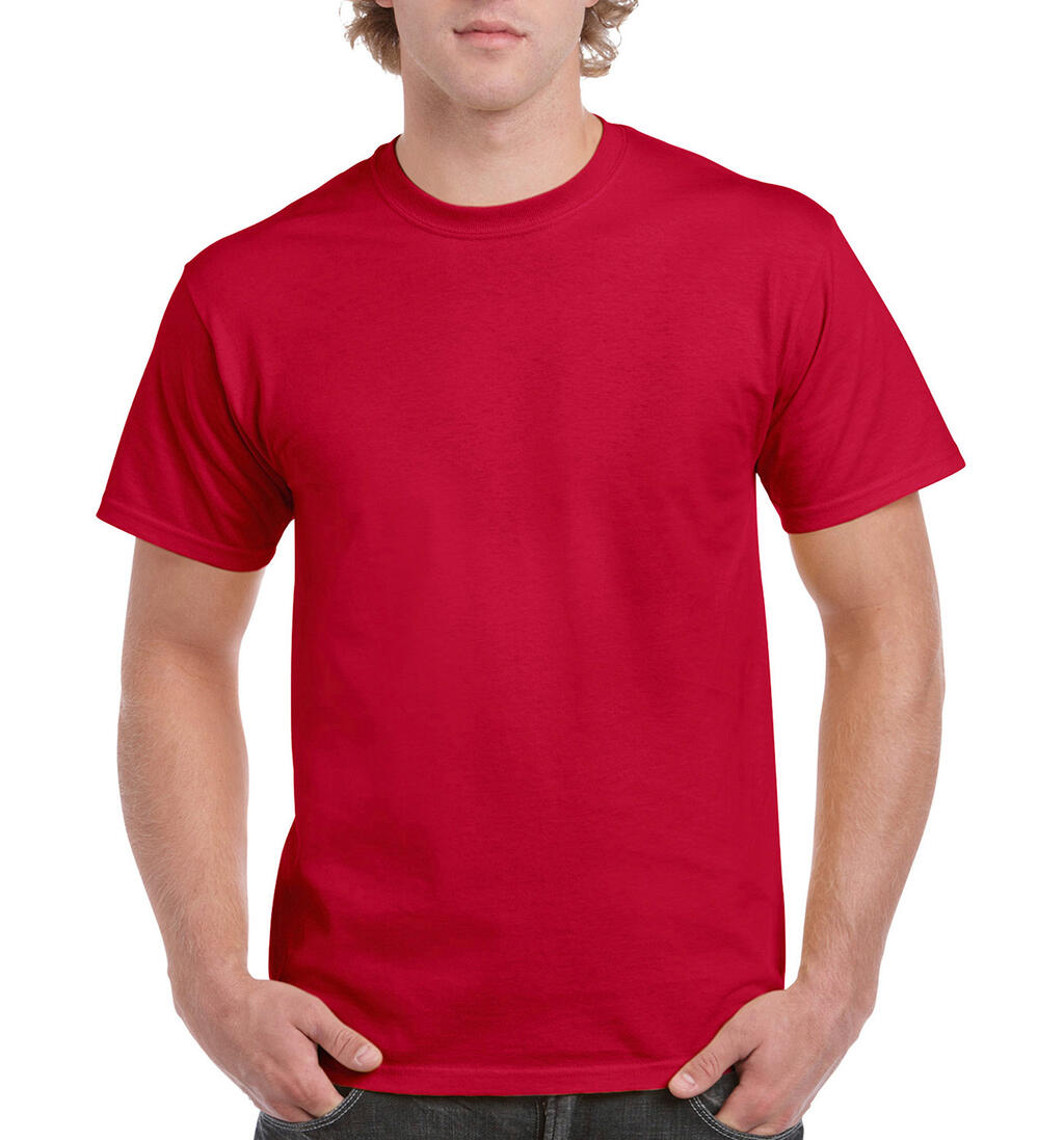  Ultra Cotton Adult T-Shirt in Farbe Cherry Red