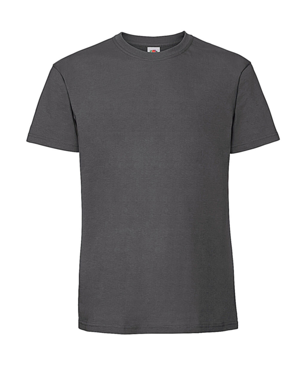 Iconic 195 Ringspun Premium T in Farbe Light Graphite