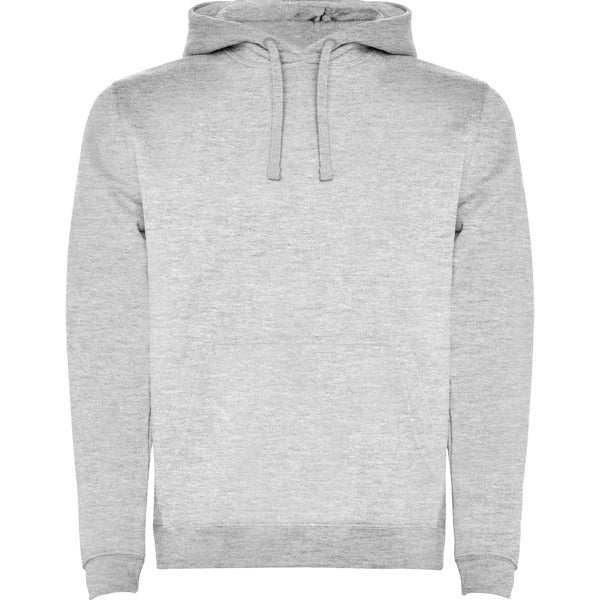 Kapuzenpullover Urban  in Farbe Ash White Melange