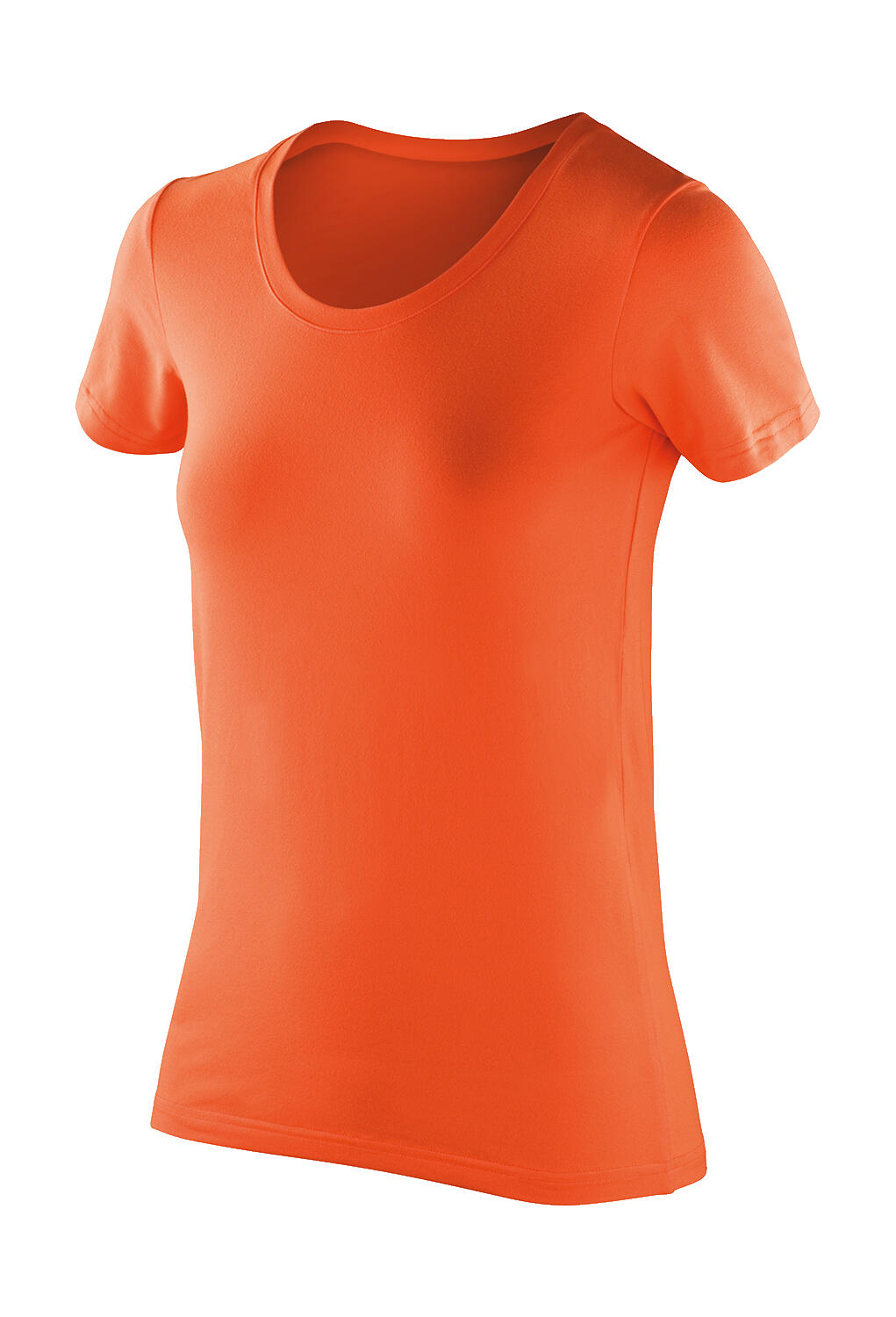  Women's Impact Softex® T-Shirt in Farbe Tangerine
