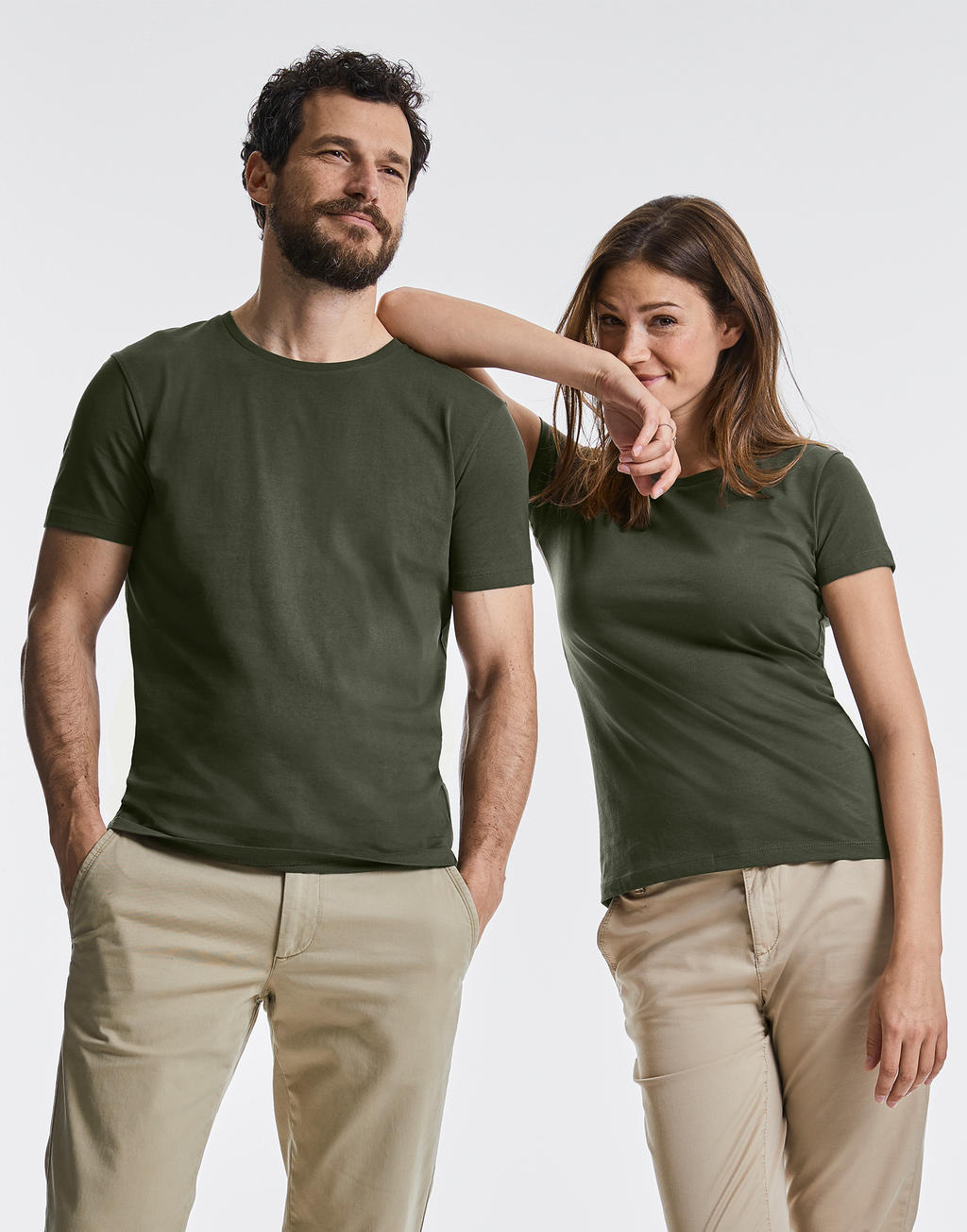  Men's Pure Organic Tee  in Farbe White