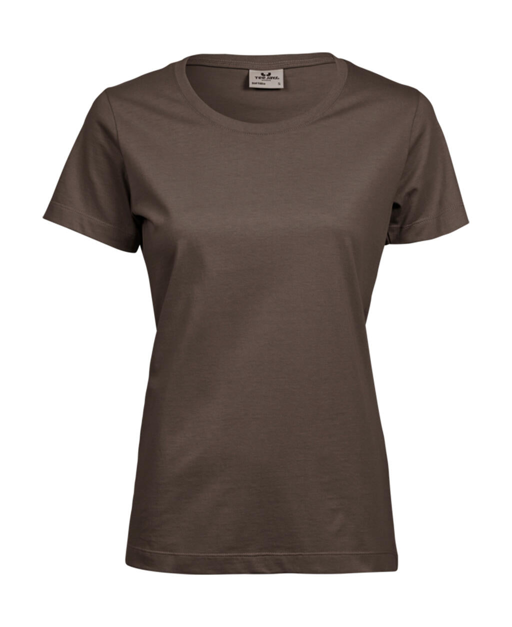  Ladies' Sof Tee in Farbe Chocolate