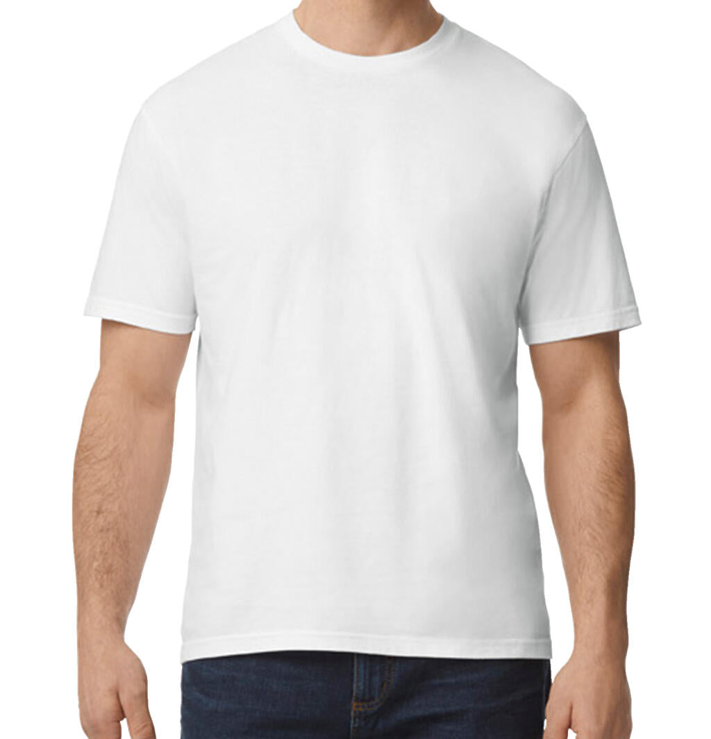 Softstyle Midweight Adult T-Shirt in Farbe White