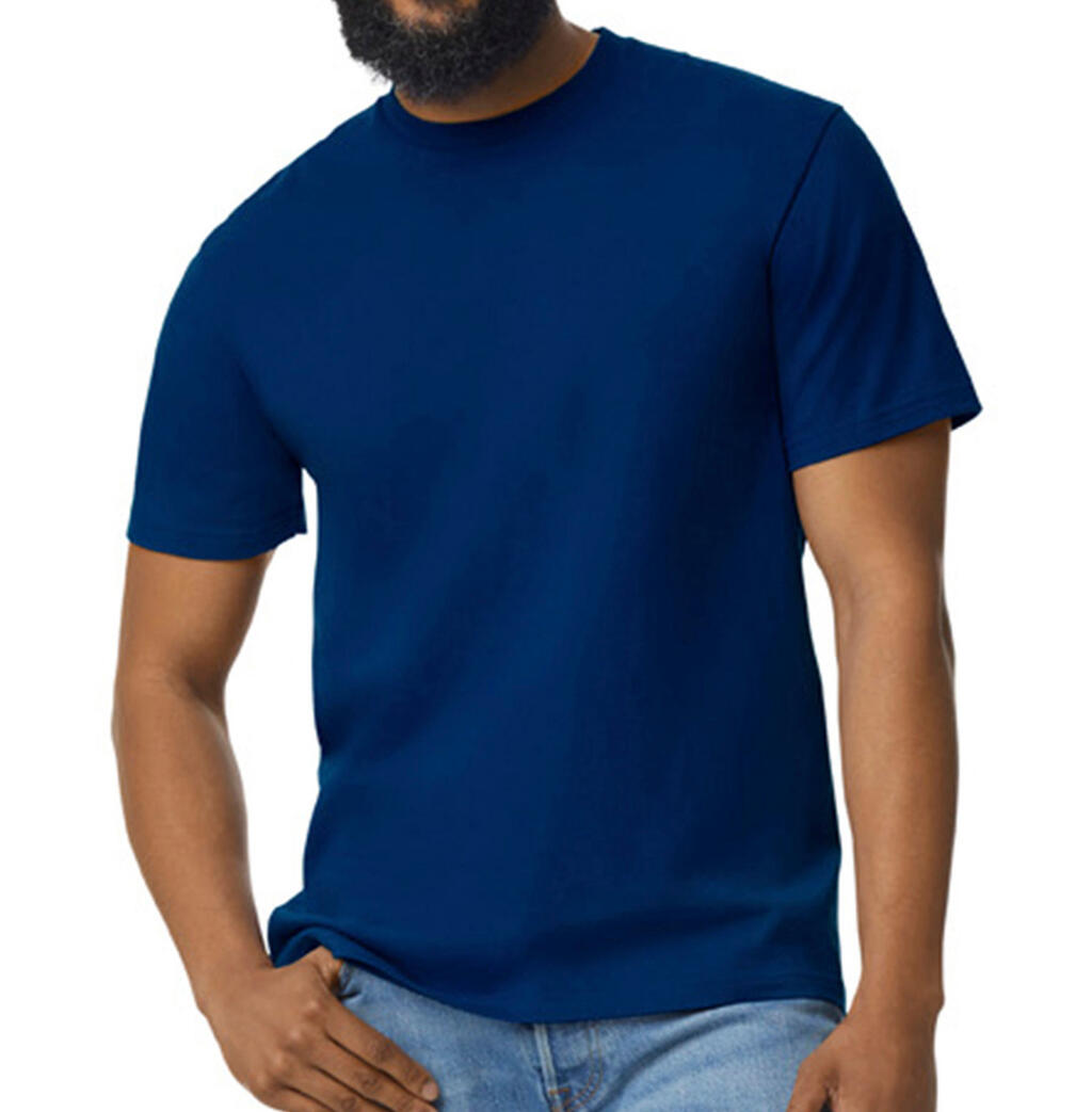 Softstyle Midweight Adult T-Shirt in Farbe Navy
