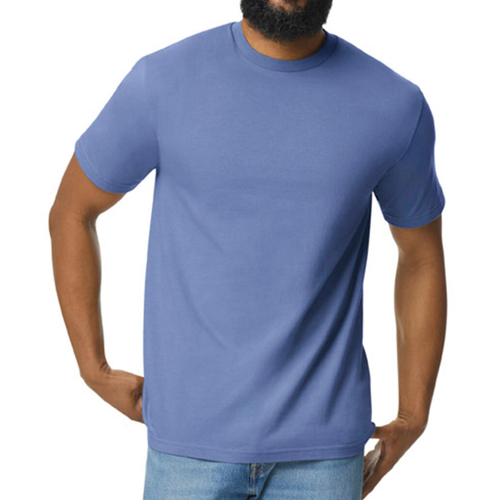 Softstyle Midweight Adult T-Shirt in Farbe Violet