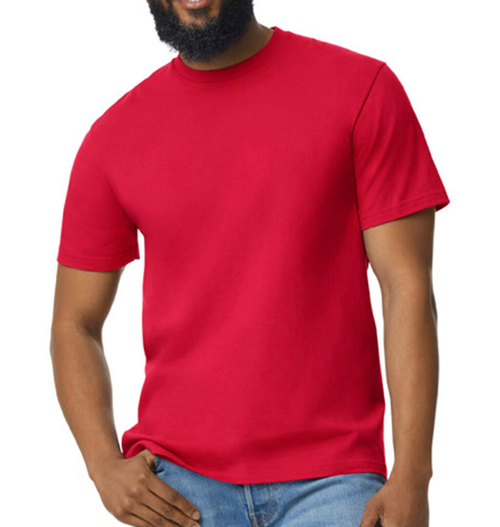 Softstyle Midweight Adult T-Shirt in Farbe Red