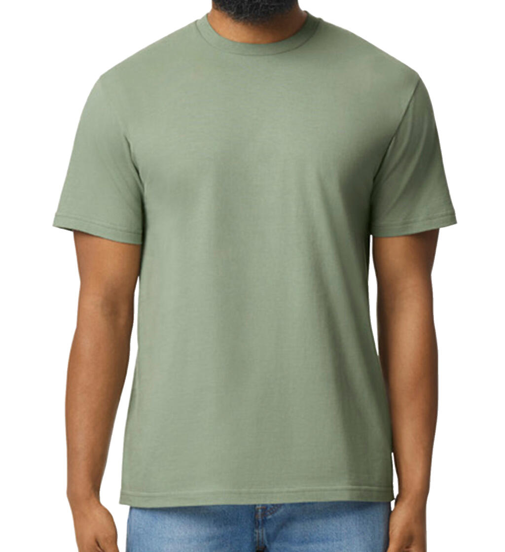 Softstyle Midweight Adult T-Shirt in Farbe Sage