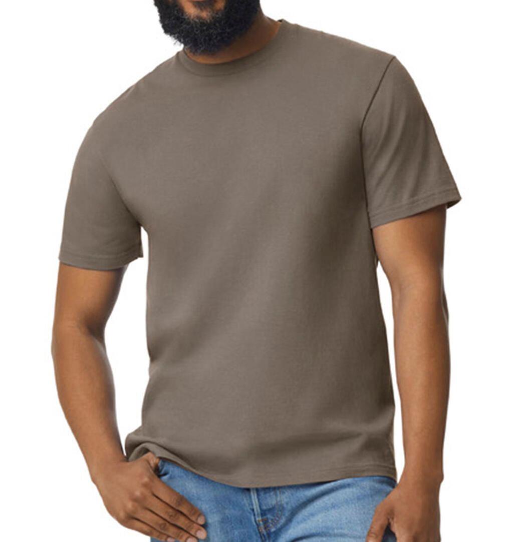 Softstyle Midweight Adult T-Shirt in Farbe Brown Savana