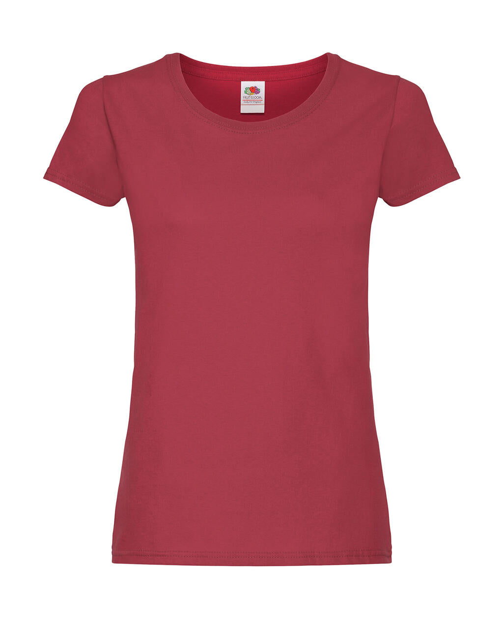 Ladies' Original T in Farbe Brick Red