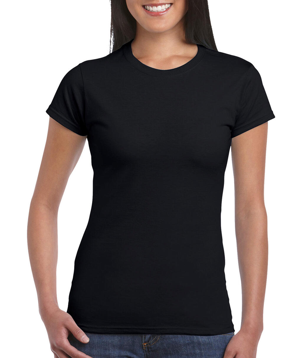 Softstyle Women's T-Shirt in Farbe Black
