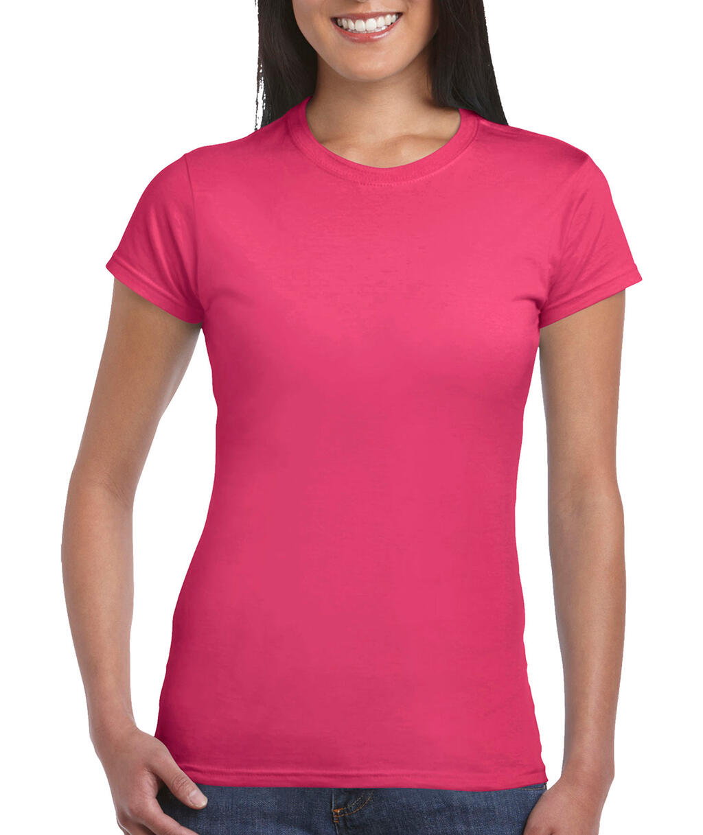 Softstyle Women's T-Shirt in Farbe Heliconia