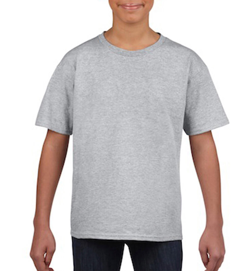  Softstyle® Youth T-Shirt in Farbe Sport Grey