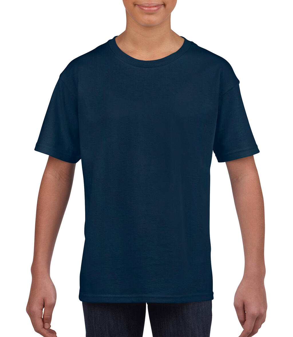  Softstyle® Youth T-Shirt in Farbe Navy