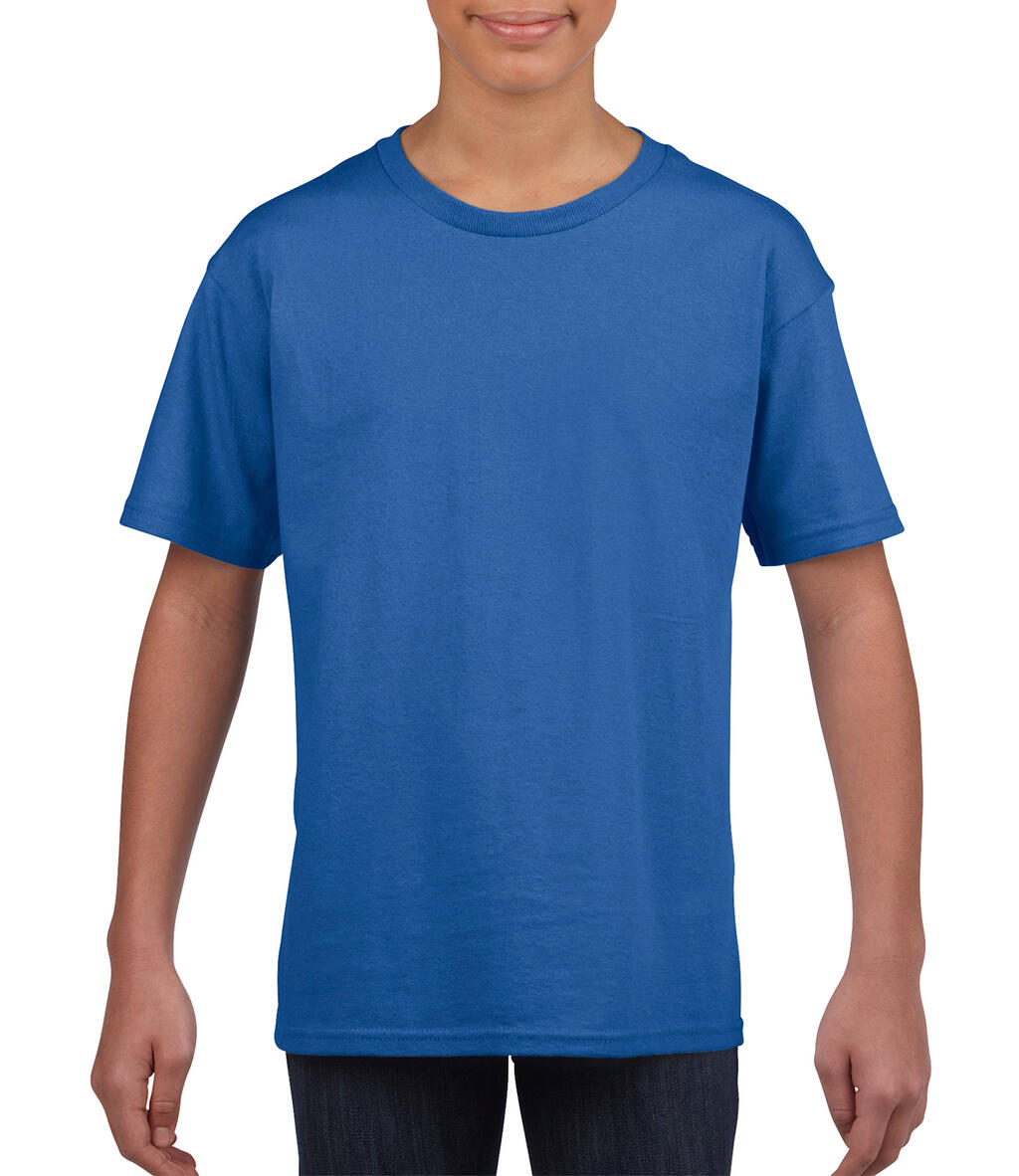  Softstyle® Youth T-Shirt in Farbe Royal