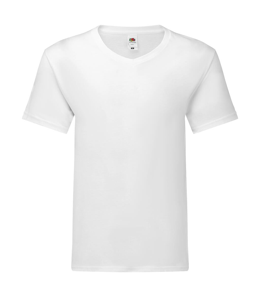  Iconic 150 V Neck T in Farbe White