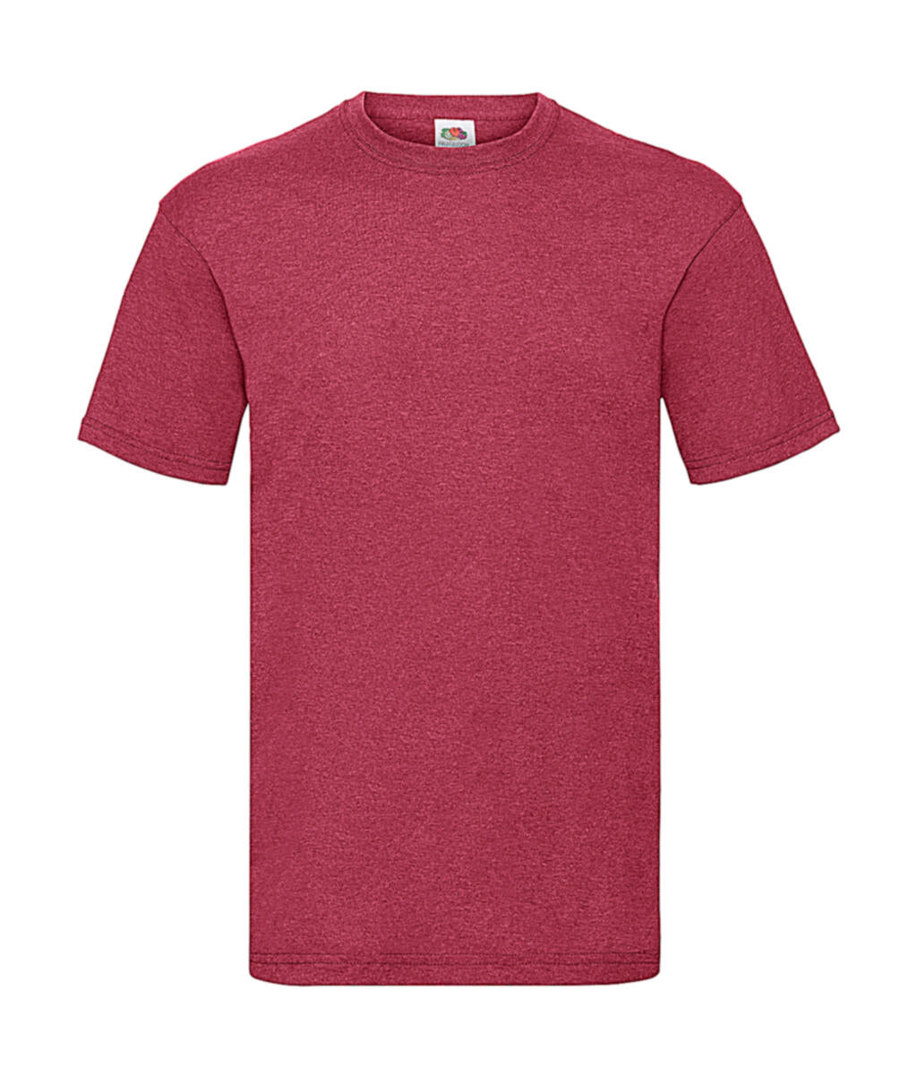 Valueweight Tee in Farbe Heather Red