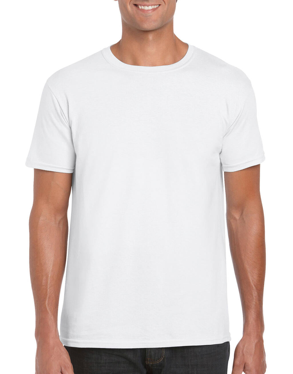  Softstyle® Ring Spun T-Shirt in Farbe White