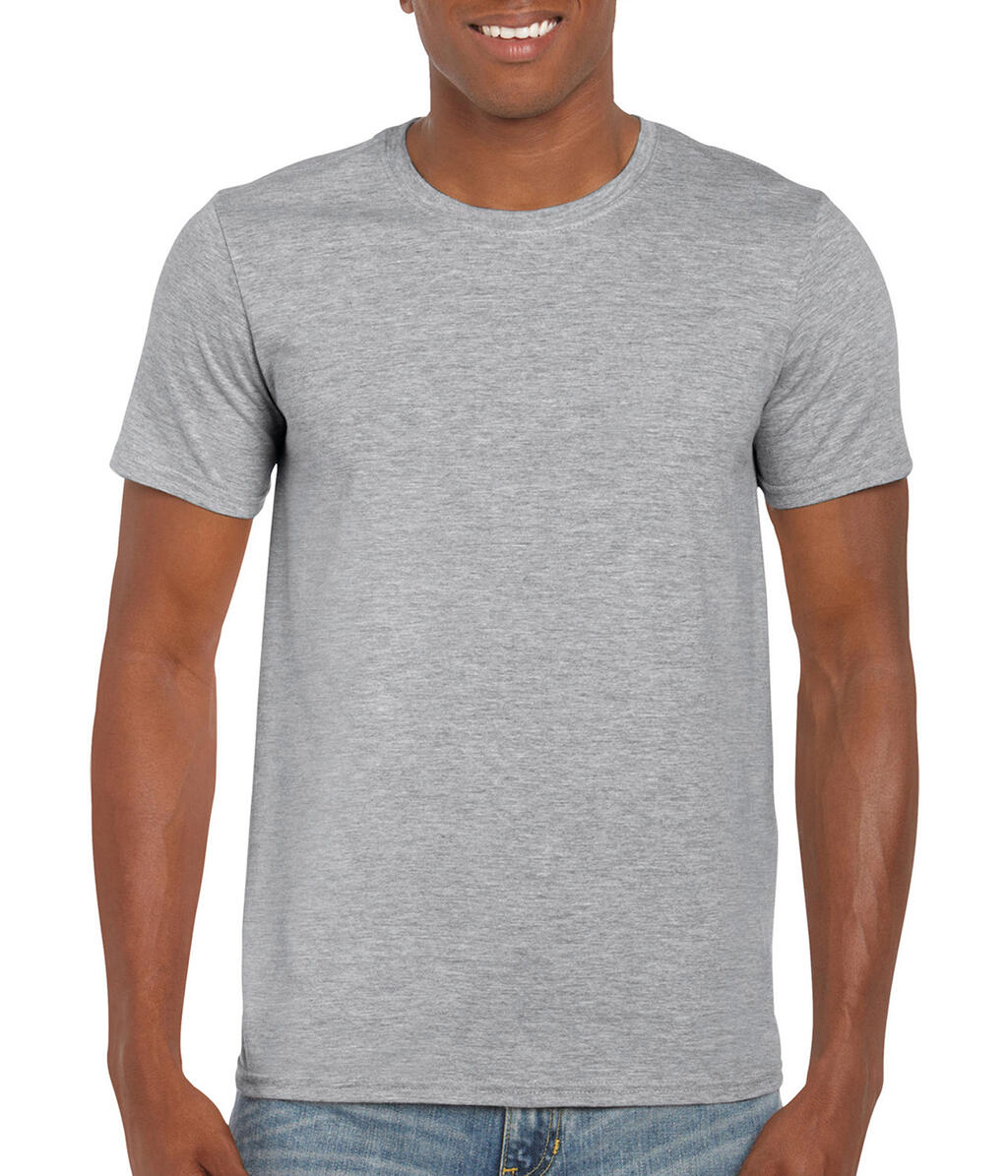  Softstyle® Ring Spun T-Shirt in Farbe Sport Grey
