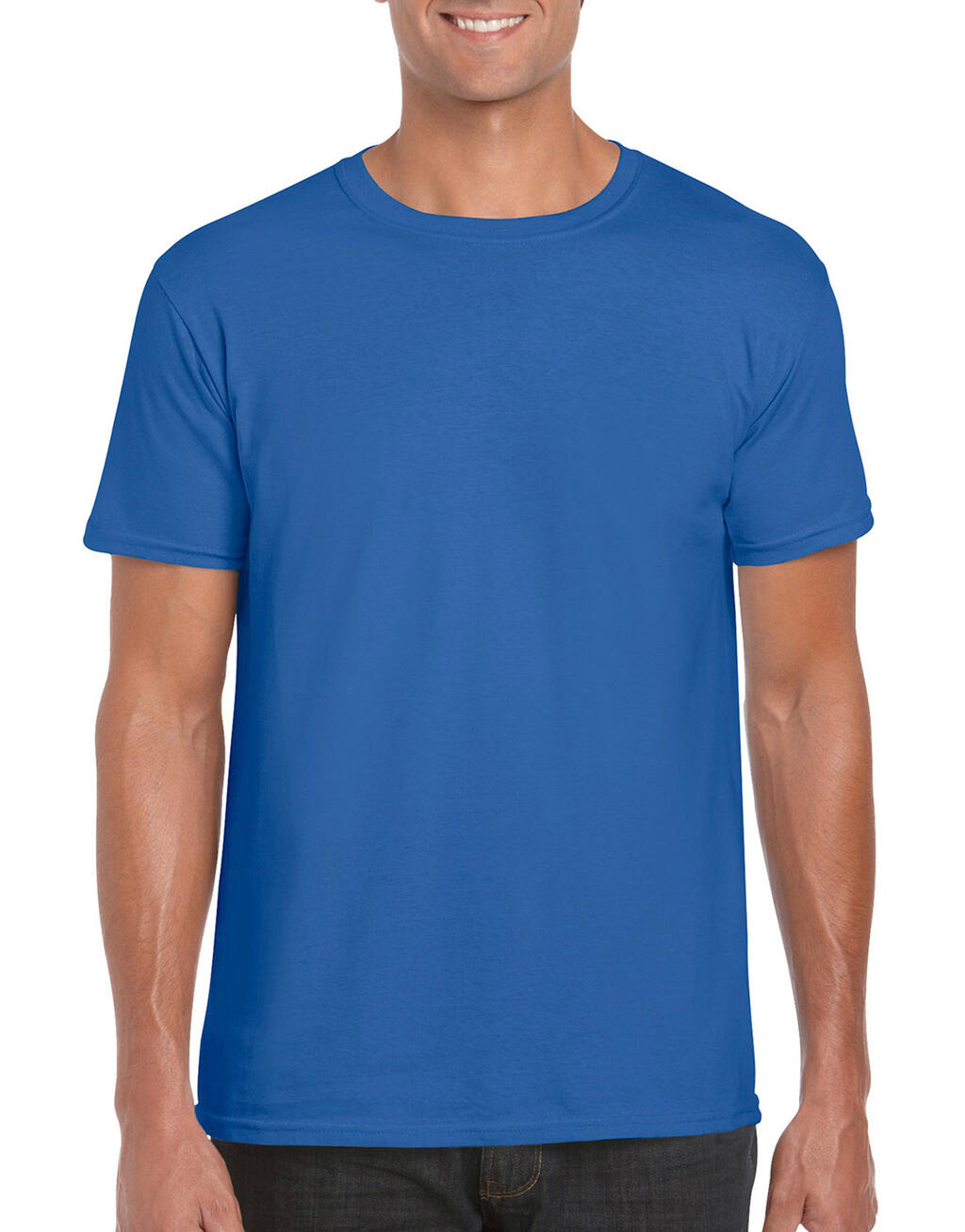  Softstyle® Ring Spun T-Shirt in Farbe Royal
