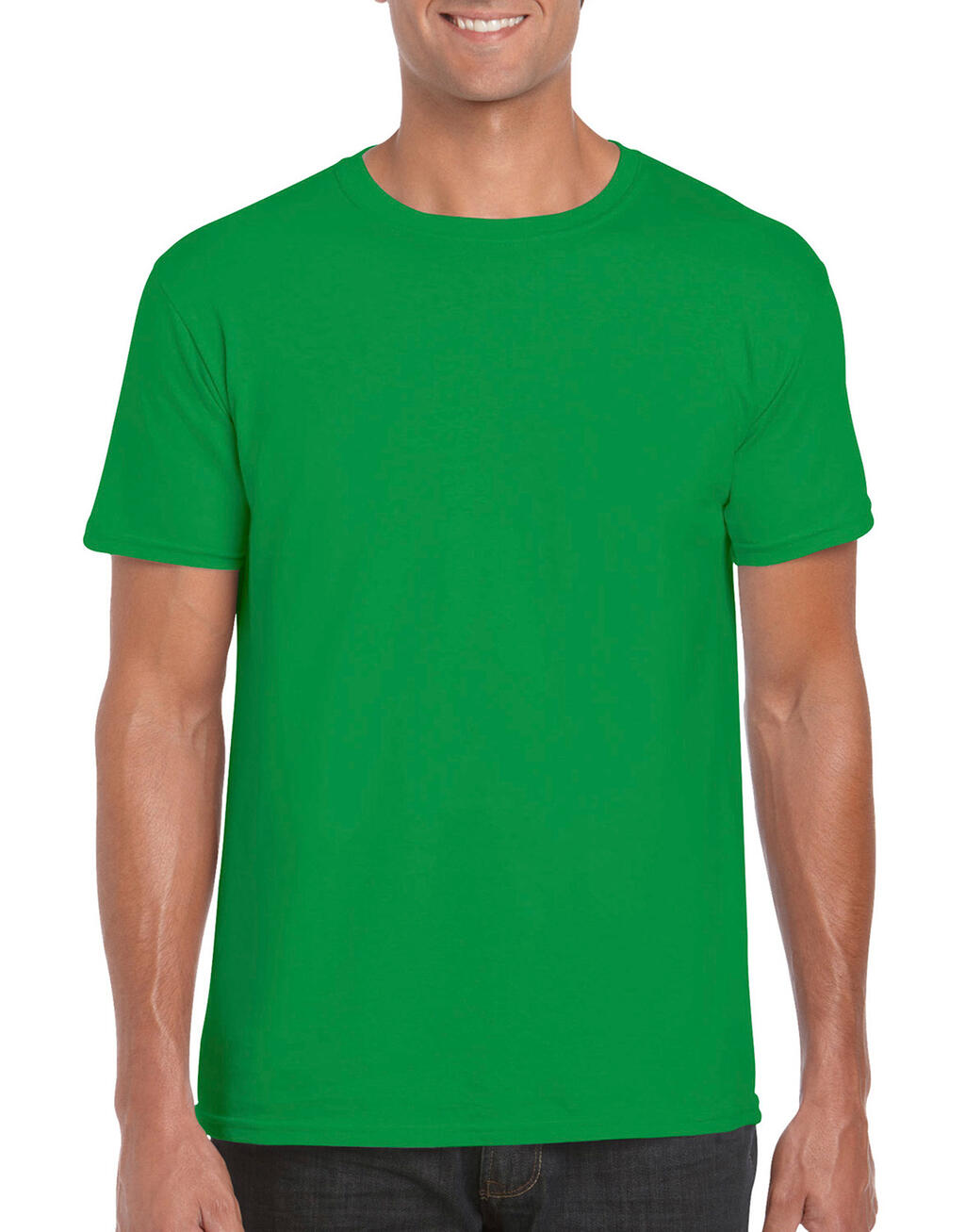  Softstyle® Ring Spun T-Shirt in Farbe Irish Green