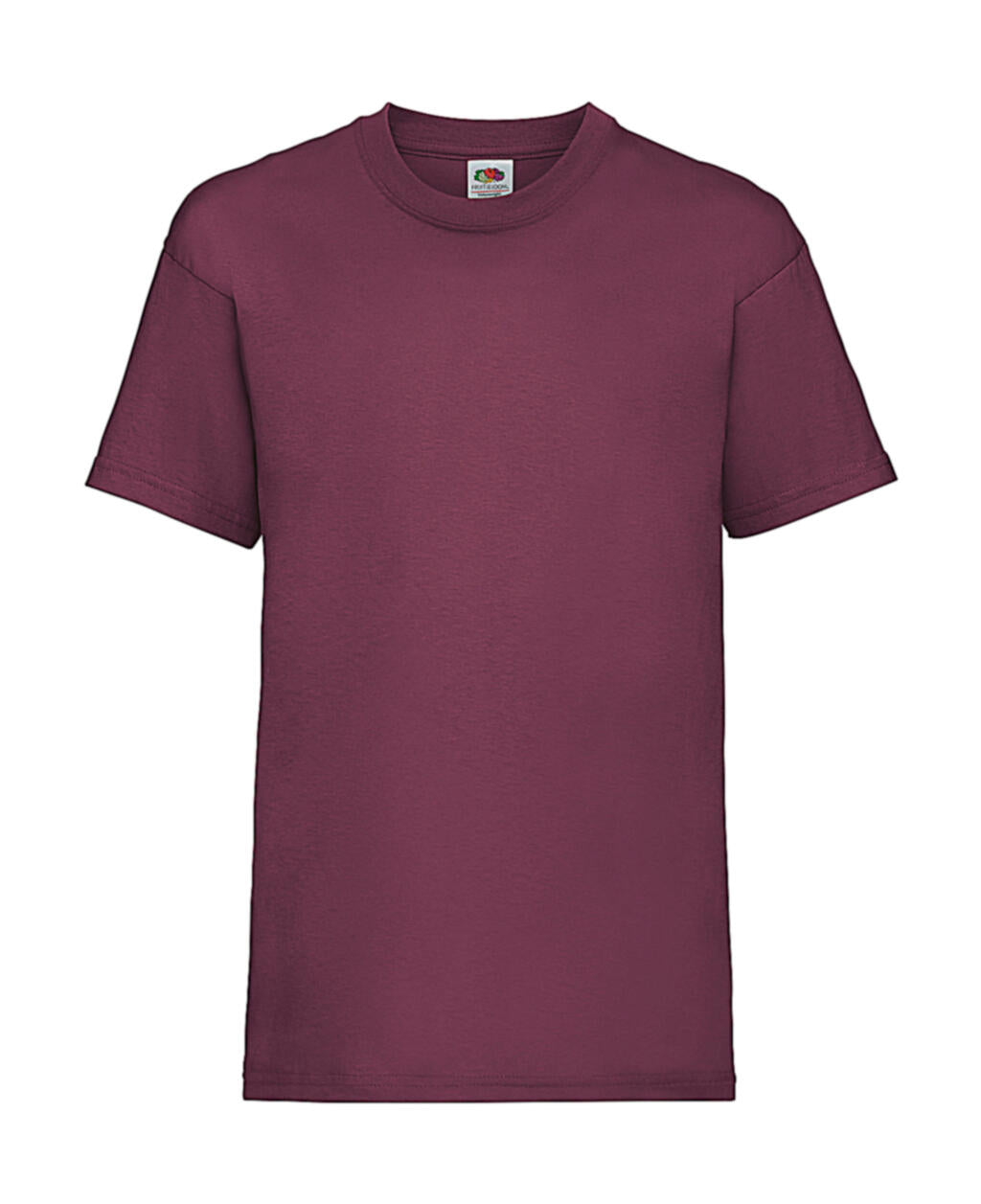 Kids Valueweight T in Farbe Burgundy