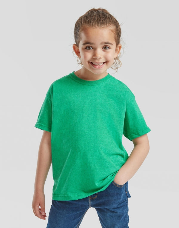 Kinder T-Shirt Fruit of the Loom Kids Valueweight T – 61-033-0