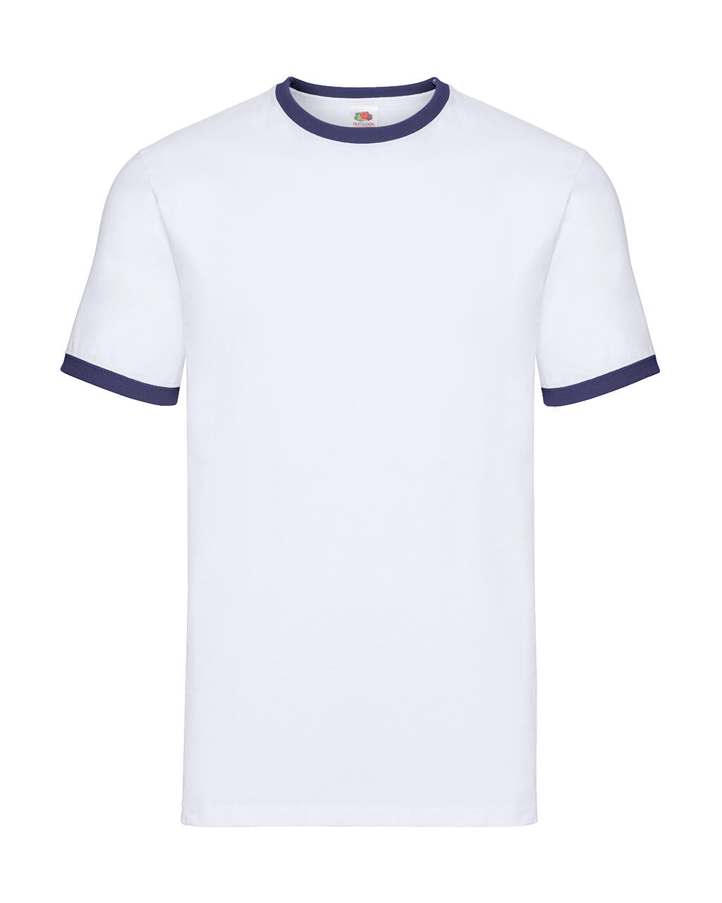  Ringer T in Farbe White/Navy