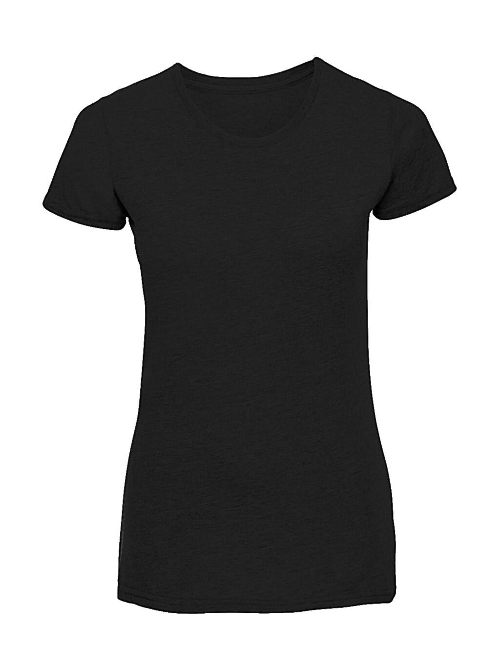  Ladies' HD T in Farbe Black