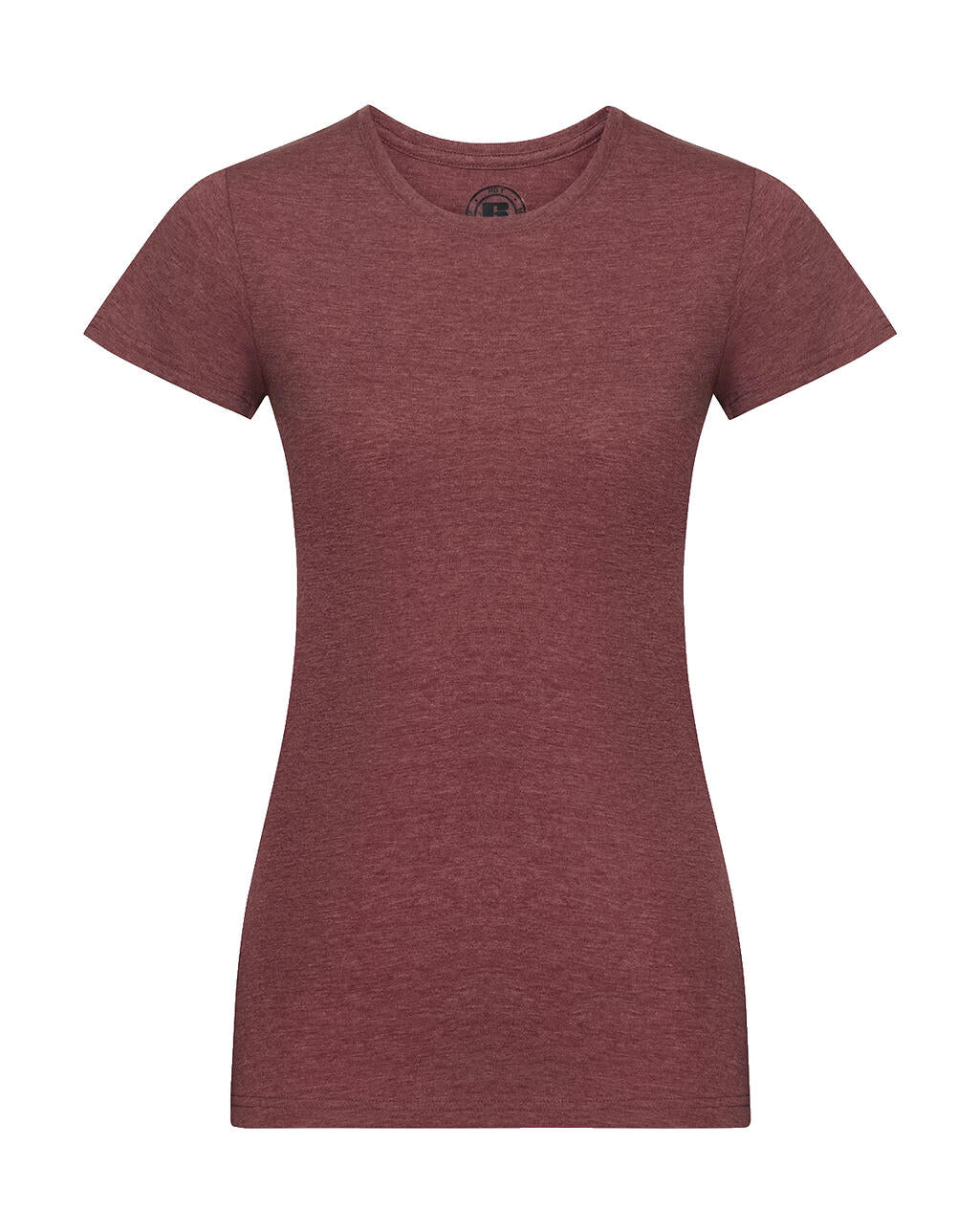  Ladies' HD T in Farbe Maroon Marl