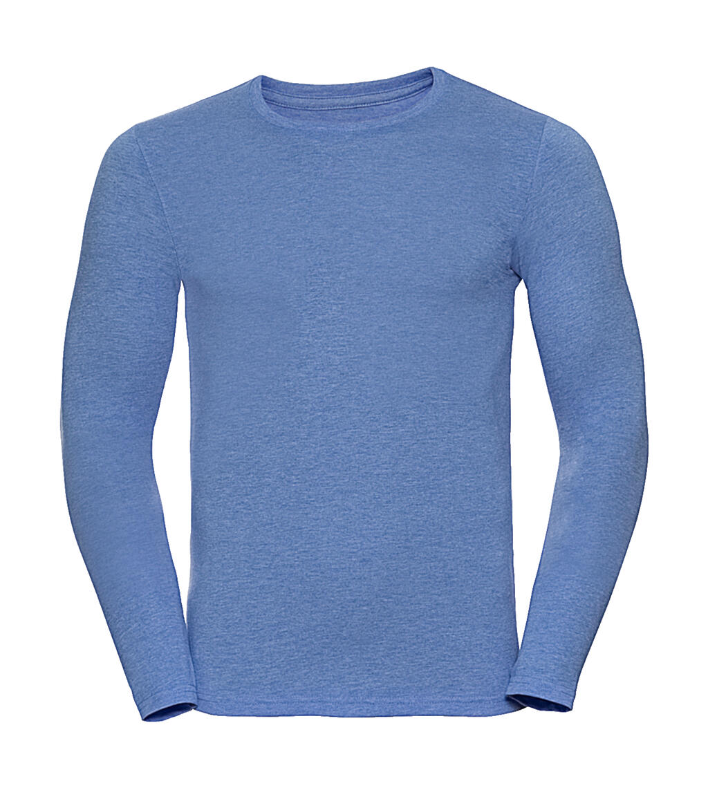  Men’s Long Sleeve HD T in Farbe Blue Marl