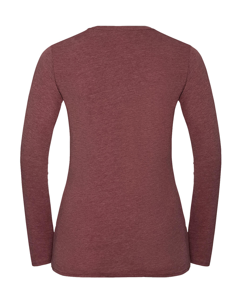  Ladies Long Sleeve HD T in Farbe White