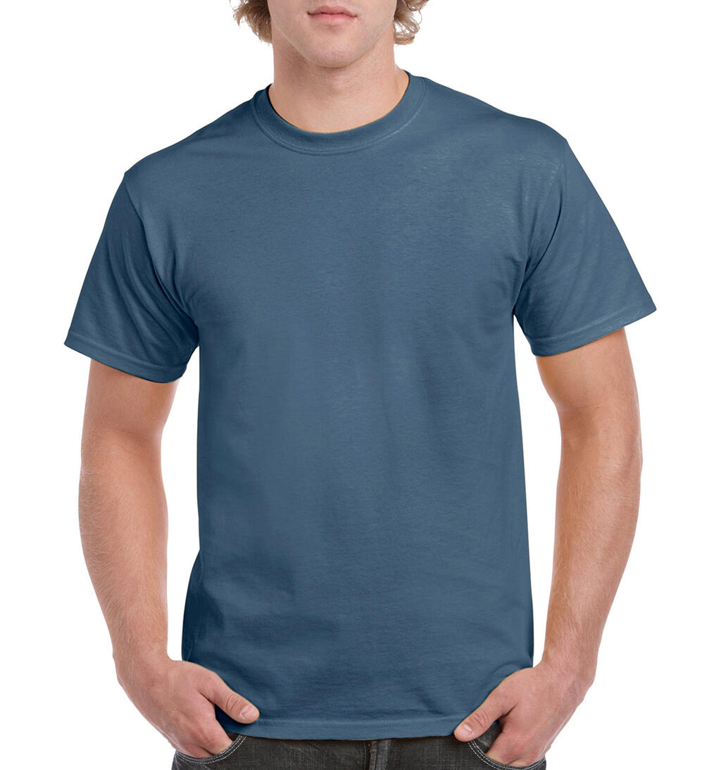  Heavy Cotton Adult T-Shirt in Farbe Indigo Blue