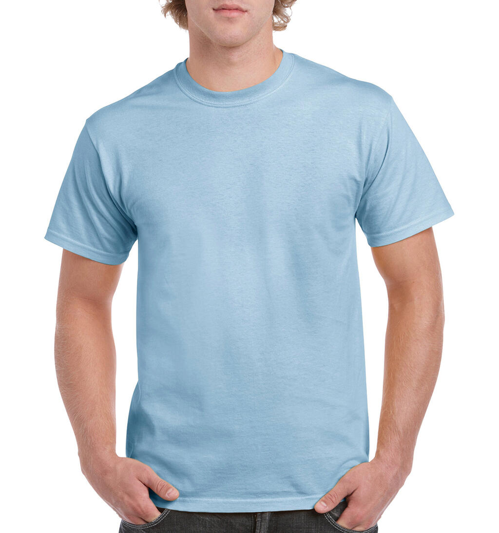  Heavy Cotton Adult T-Shirt in Farbe Light Blue