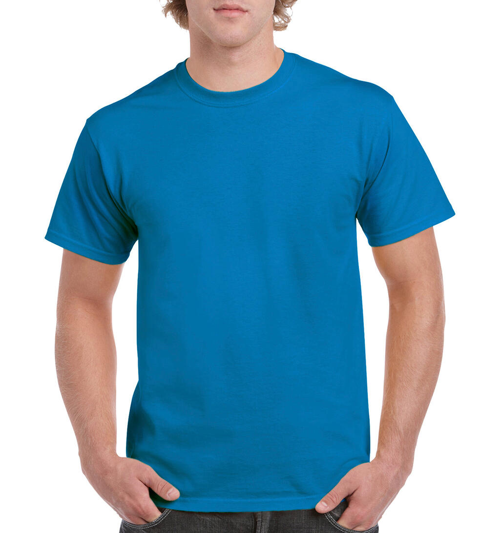  Heavy Cotton Adult T-Shirt in Farbe Sapphire