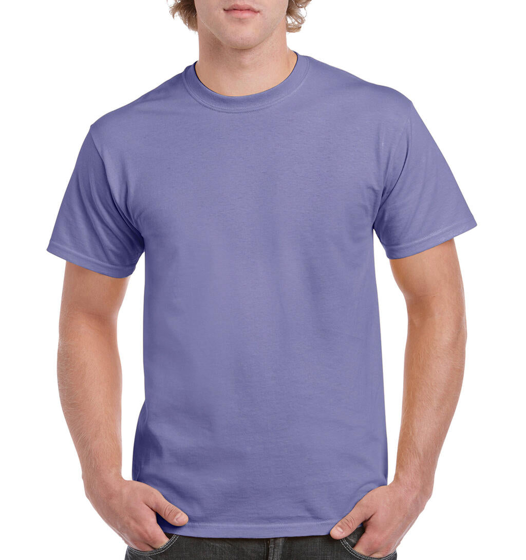  Heavy Cotton Adult T-Shirt in Farbe Violet