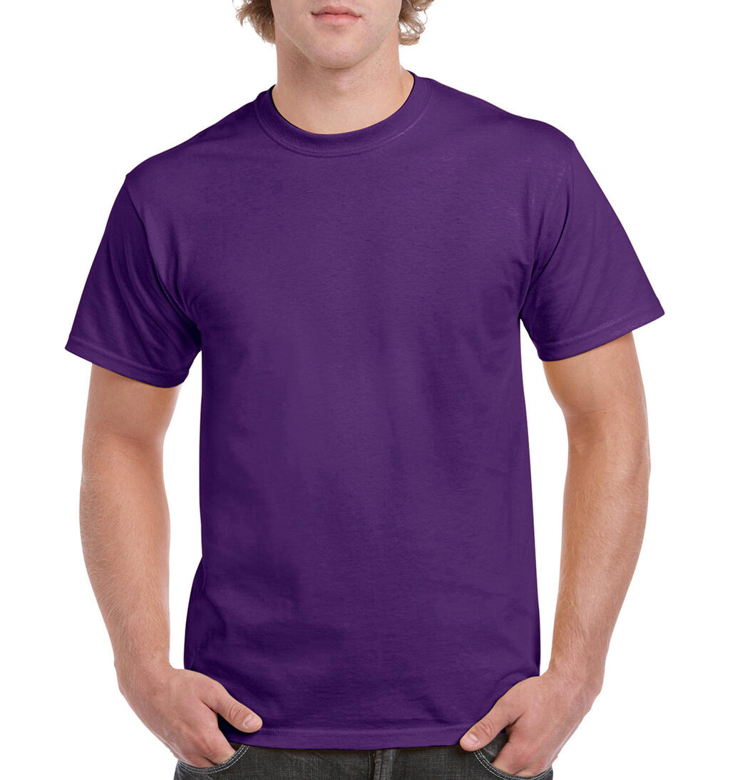  Heavy Cotton Adult T-Shirt in Farbe Purple