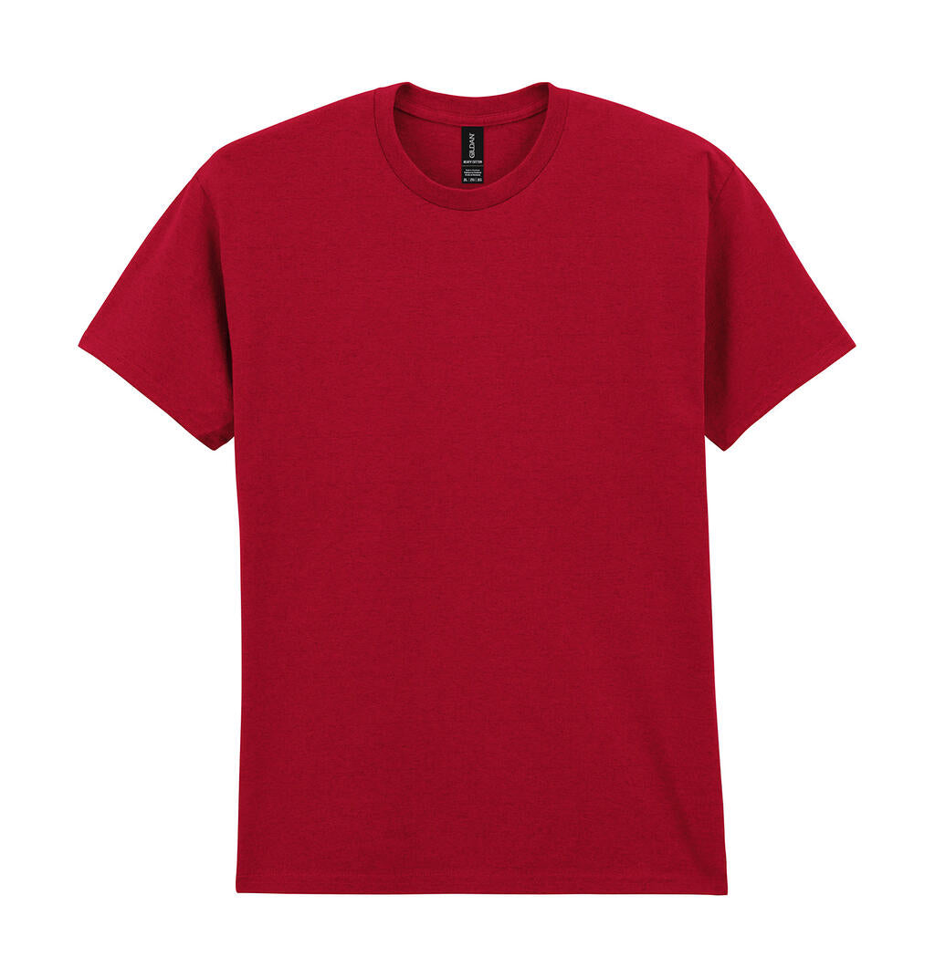 Heavy Cotton Adult T-Shirt in Farbe Antique Cherry Red
