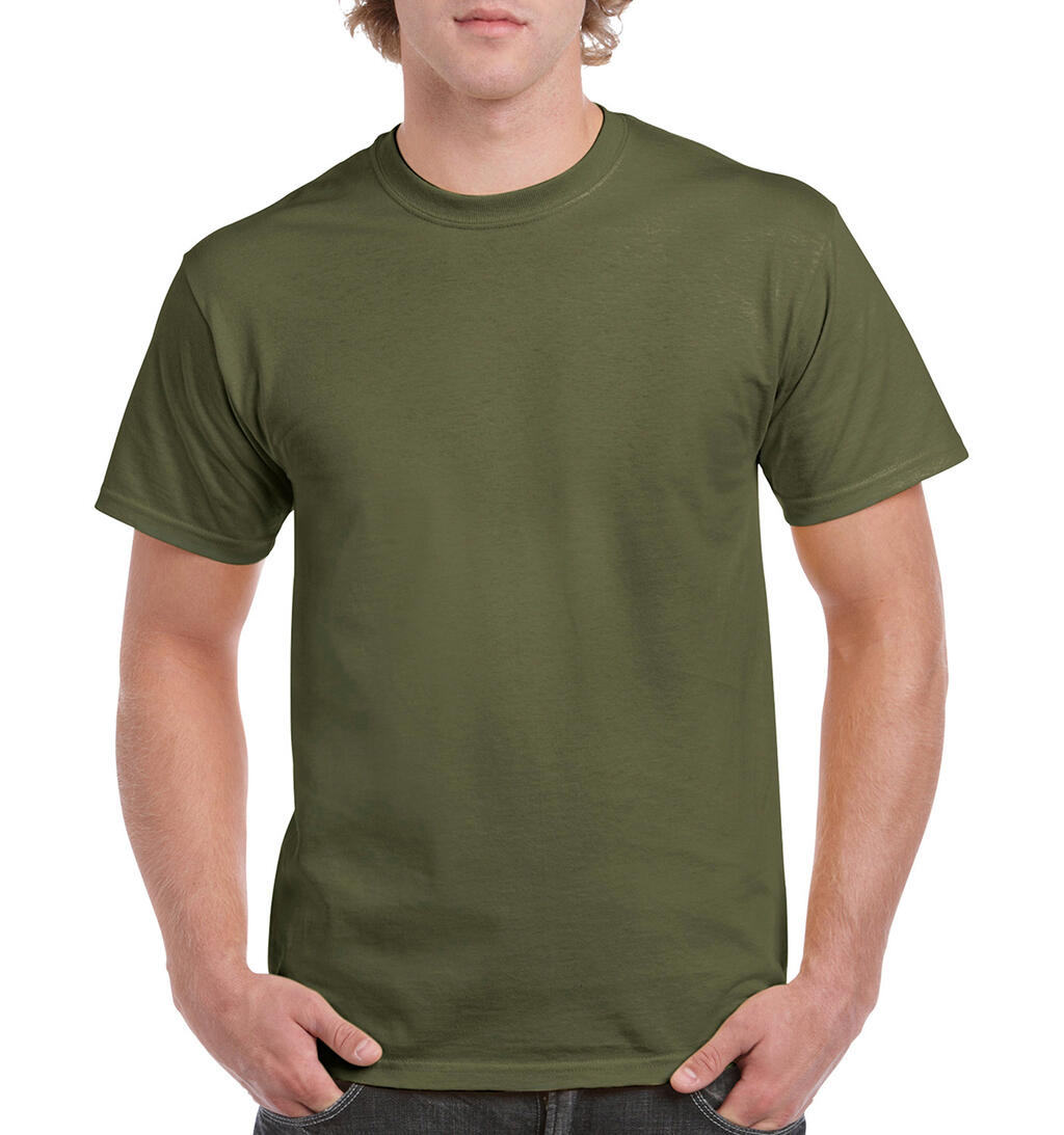 Heavy Cotton Adult T-Shirt in Farbe Military Green
