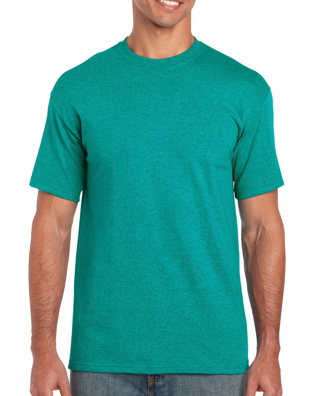 Heavy Cotton Adult T-Shirt in Farbe Antique Jade Dome