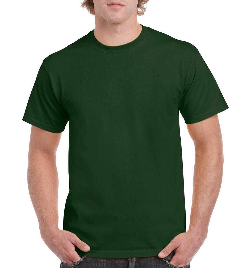 Heavy Cotton Adult T-Shirt in Farbe Forest Green