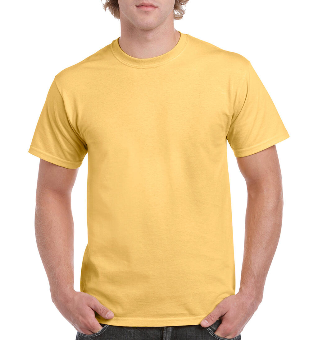 Heavy Cotton Adult T-Shirt in Farbe Yellow Haze